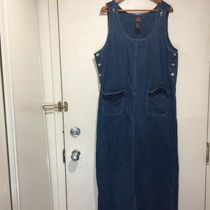 VINTAGE CHIC JEANS WEAR DRESSES SIZE L